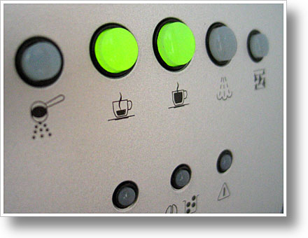 Neue Espressomaschine