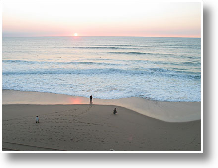 Sonnenuntergang am Atlantik