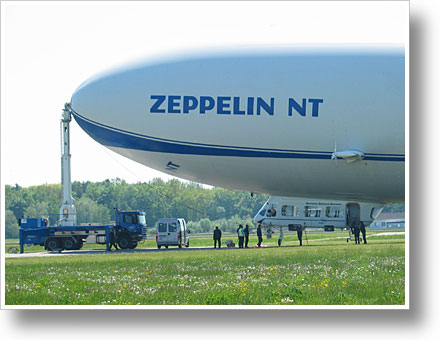 Die Nase des Zeppelin