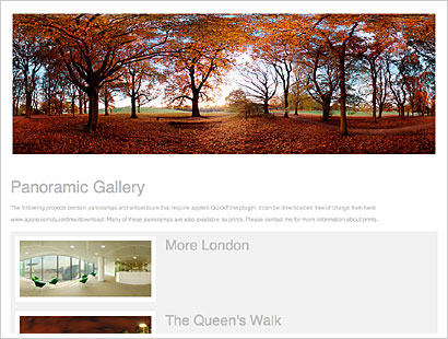 Panorama-Website