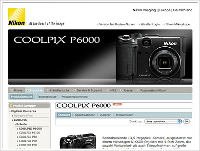 Nikon Coolpix P6000