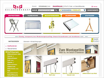 Galerieschienen