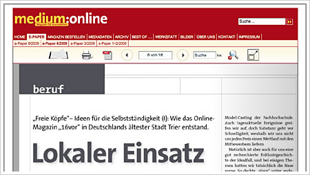 Medium Magazin Online