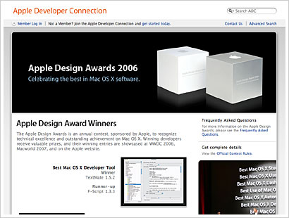 Apple Design Awards 2006