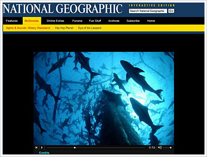 Multimedia bei National Geographic