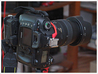 Nikon D70S - X-Synchronisation nachgerüstet