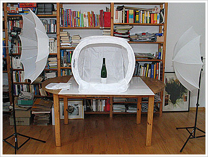 Fotos mit einem Lichtzelt