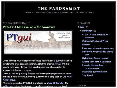 Drei Panorama-Tipps und Bilder: The Panoramist und anderes