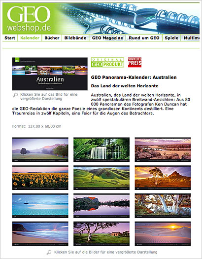 Panoramakalender 2009