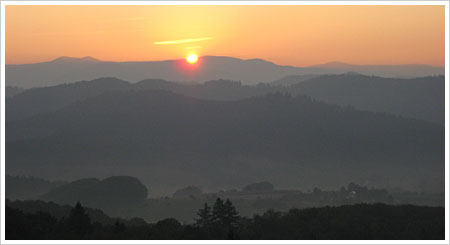 Morgendlicher Blick auf den Schwarzwald Morgendlicher Blick auf den Schwarzwald
