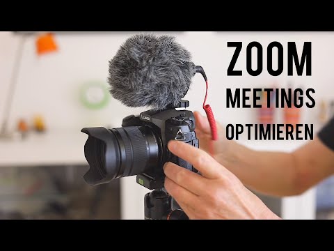 Zoom Meetings besser machen mit Licht, Ton, Kamera