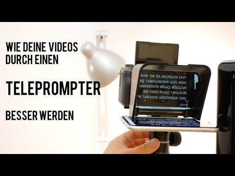 Wie Deine Videos durch einen Teleprompter besser werden