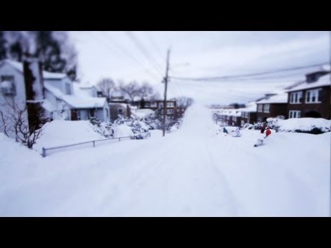 Boston Blizzard | Little Big World | Time lapse &amp; tilt shift