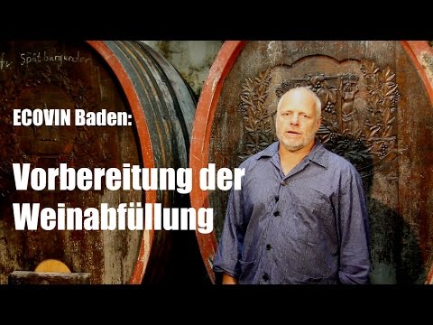 Ecovin Baden: Vorbereitung der Weinabfüllung