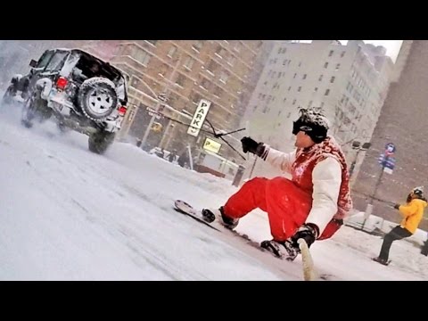 Making of / SNOWBOARDING WITH THE NYPD
