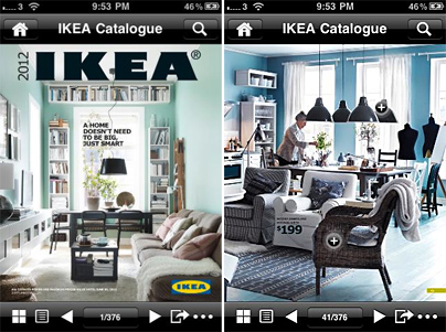 Der Ikea-Katalog 2011 kommt auch als App Der Ikea-Katalog 2011 kommt auch als App