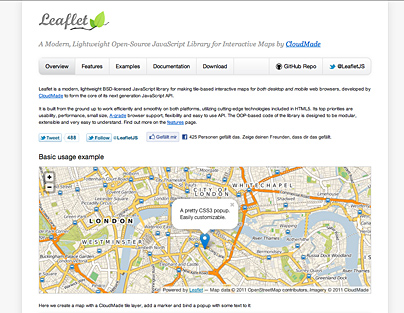 Leaflet Kartendienste als Alternative zu Google Maps