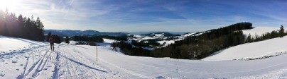 Winterpanorama Schwarzwald