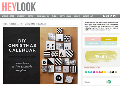 Kostenloser Adventskalender zum selber drucken - joachimott journal