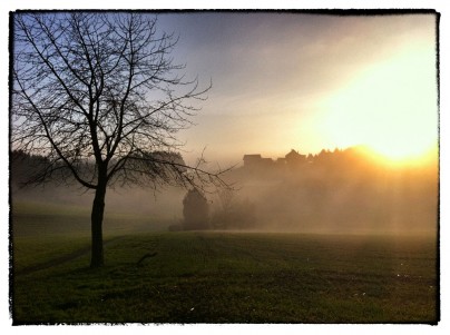 Herbstbilder an der Nebelgrenze