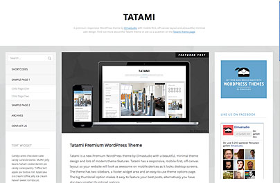 Minimal und responsive: bei Elmastudio gibts etliche schöne Themes Minimal und responsive: bei Elmastudio gibts etliche schöne Themes