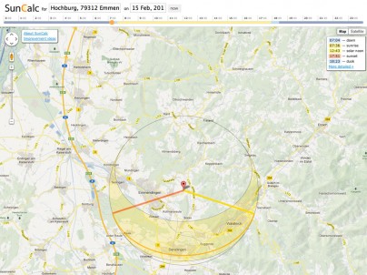 SunCalc – das Schweizer Offiziersmesser für Fotografen