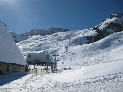 Skifahren Südtirol 2013