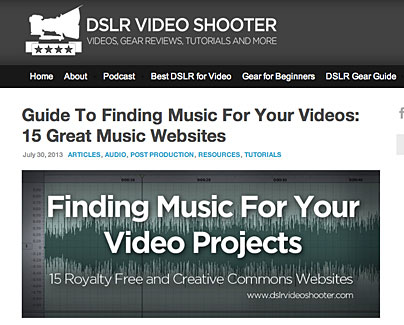 Artikel zu Music Websites Artikel zu Music Websites