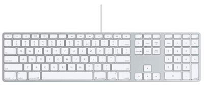 kabelgebundene Tastatur für den iMac