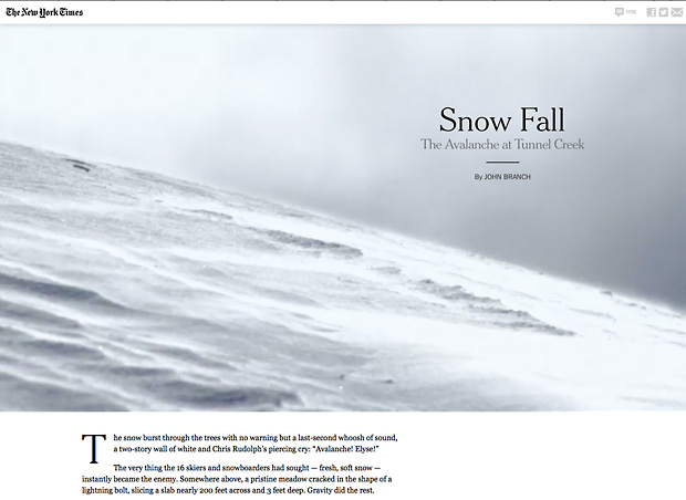 NYT Snow Fall