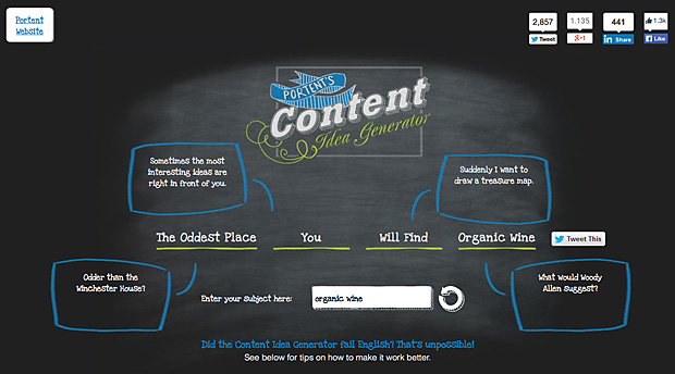 Content Ideen