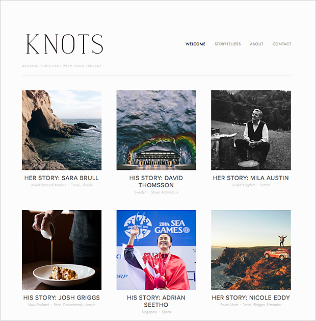 Knots: Plattform für Geschichten-Erzähler