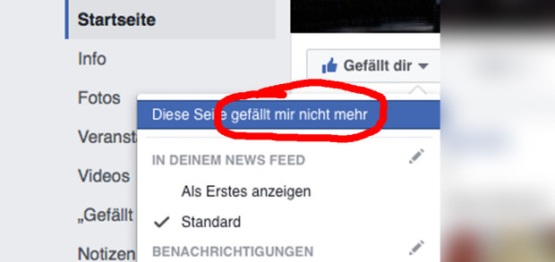 Wer entfolgt Dir wo in den Sozialen Medien?