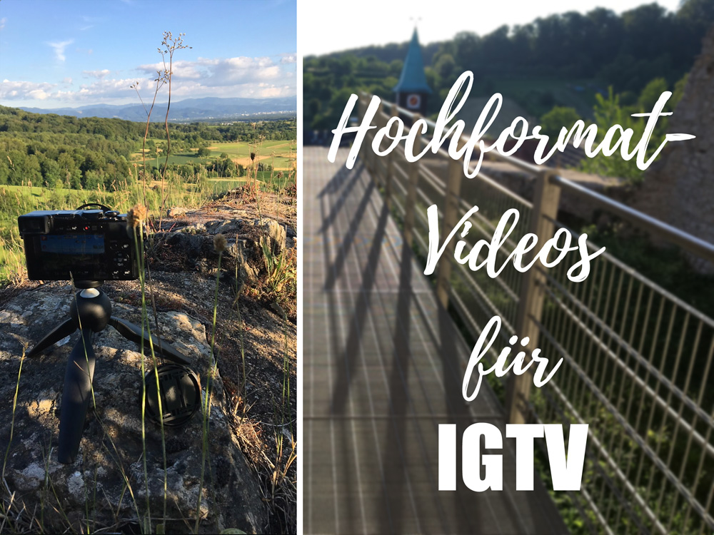 Hochformat-Videos für IGTV