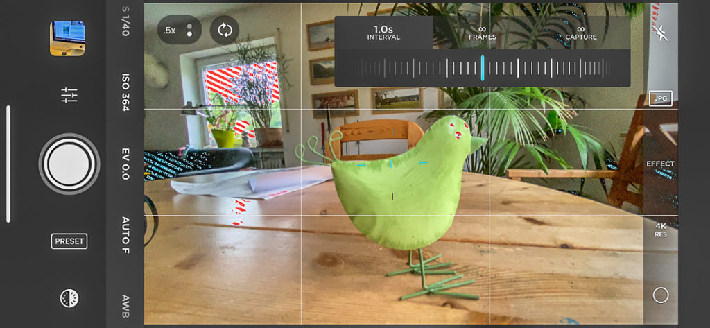 Hilfreich für Video-Aufnahmen am iPhone: Eine App für manuelle Einstellungen.