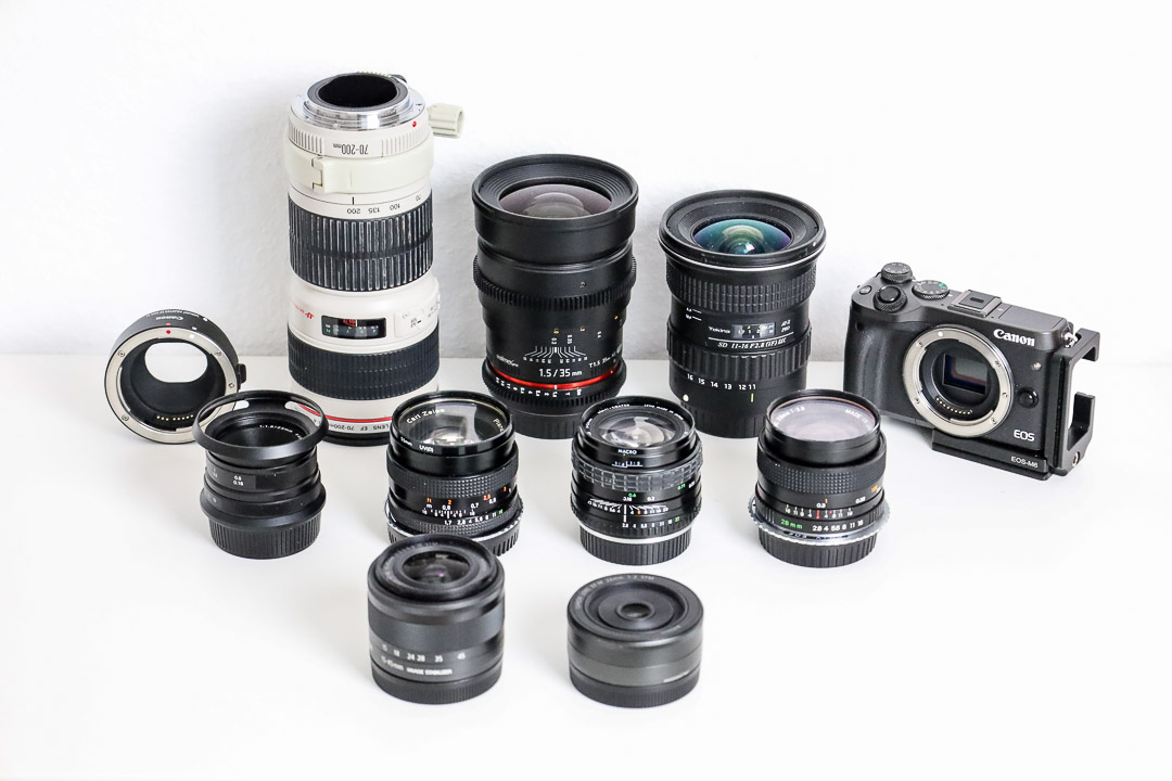Die besten Objektive für die Canon EOS M50 /M6