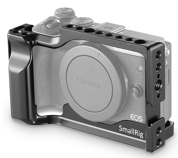 Das Smallrig Cage erlaubt zahlreiche Erweiterungen.