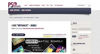 I love „Hipstamatic“ – Bundle | Jana Werners PS Resources