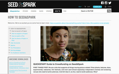 Seed & Spark: erfolgreiches Crowdfunding für Filmer