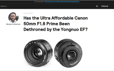 Canon 50mm F1.8 im Vergleich gegen den Billig-Konkurrenten von Yongnuo