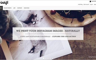 Instagram Fotos drucken: Inkifi