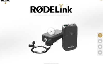 Mikrofon-Funkstrecke RodeLink im Frequenzbereich 2.4GHz