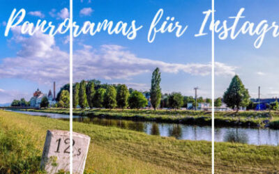 Panoramafotos für Instagram-Carousel
