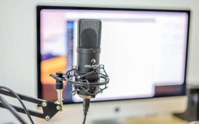 USB-Mikrofon für Voice Over Aufnahmen