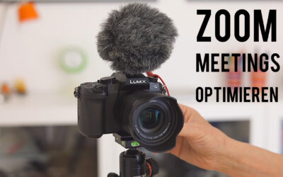 Bessere Zoom Meetings mit Licht, Ton, Kamera