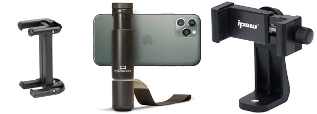 iPhone Stativ-Halterungen für Timelapse Aufnahmen