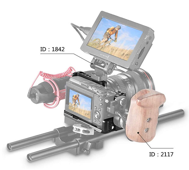 Reizvoll vor allem für Video: Ein kleines kompaktes RIG für die EOS M6 Modelle.