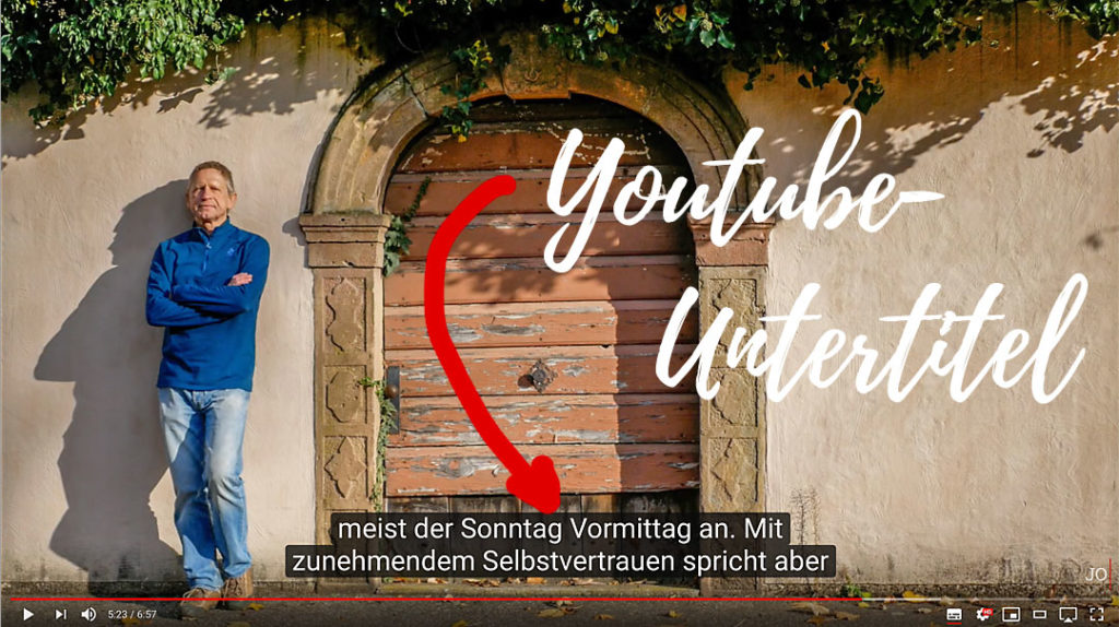 Youtube-Untertitel für Deine Videos